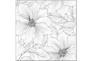 YFairy - Silicone Clear Seal Stamp, Flowers Background, DIY, Scrapbooking, Embossing Photo Album Decoration, Paper Card Making, Craft Handmade Gift