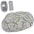 Cache-clé Extérieur En Pierre Factice – Compartiment Secret Pour Clés Ou Argent – Résine, Dimensions 11,5 X 8 X 4,5 Cm