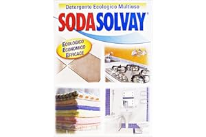 Set 5 SOLVAY Soda 1 kg Detergenti Casa