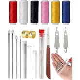 Acual 37 Hand Sewing Needles Basic Sewing Kit with Needles and Threader | Sewing Kit 37 Pieces with Needles, Threads and Acce