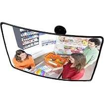 Produktbild von Traffic Mirror Professioneller Beobachtungsspiegel Überwachungsspiegel Sicherheitsspiegel Kontrollspiegel, Konvexspiegel 70 Cm, Endlich Kein Lästiges Schrauben Mehr Beim Einstellen Des Spiegels Traktor Spiegel