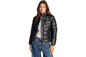 Tommy Jeans Damska kurtka puchowa TJW ESSENTIAL TAPE EXT DW0DW19312, czarna (czarna), XL, czarny (czarny), XL