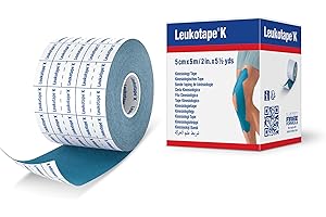 Leukotape 72978-21 Tape Neuromuscolare BSN 5 m X 5 cm, Blu