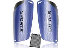 GKZB Espinilleras de fútbol Soccer Shin Guard Fútbol Espinilleras Elásticas Protección Integral Niño Juventud Adulta Partido de Futbol