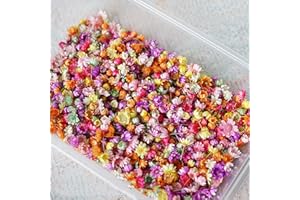 pulunto 1 Box Real Dried Pressed Flowers,Mixed Pressed Flowers DIY Arrangement Making Soap Scrapboo Craft For Art Resin Epoxy