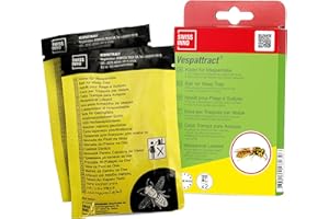 SWISSINNO Przynęta na osy – Zapas do pułapki na osy – 2 sztuki – Wabiący środek na bazie składników spożywczych – Do użytku na zewnątrz – Kompatybilna z pułapkami SWISSINNO