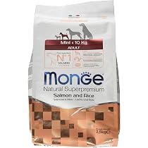 Monge Light Adult Hundefutter Mit Lachs & Reis - 12 Kg, Kalorienreduziert Für Alle Rassen