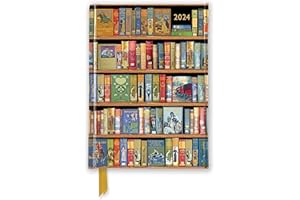 Bodleian Libraries – Bücherregal – Taschenkalender 2024: Original Flame Tree Publishing-Pocket Diary [Taschenkalender]