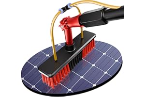 BoomDing window cleaning brush | 4.6 Meter extendable telescopic | water fed window cleaning pole aluminium | cleaner for solar panels | cleaning equipment