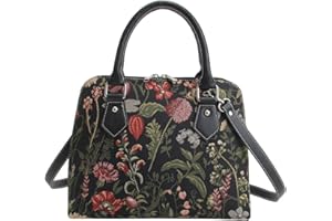 SIGNARE Tapisserie Siganre Sac à Main Femme, Sac D'épaule, Sac Porté épaule, Sac Bandoulière Femme avec des dessins de mode