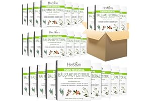 Bálsamo para el Pecho Herbion Naturals, 100 gm - Ungüento Calmante Natural con Vapores Calmantes (Paquete de 24)