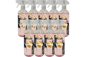 Fabulosa Multi-Purpose Anti-Bacterial Disinfectant Trigger Spray with Long Lasting Fragrance, 500ml, 9 Pack, Opulence