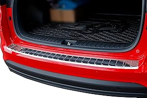 Recambo | Protector de Parachoques trasero | Compatible con Tucson III Facelift | 2018-2020 | Acero Inoxidable Cromado | Protección borde de carga