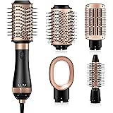 Asciugacapelli Hair Styler, Spazzola Asciugacapelli 4 IN 1 Spazzola Lisciante per capelli, ferro arricciacapelli, Spazzola Ar