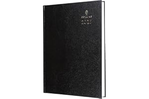 Collins Debden Standard Desk 2025 Diary A4 Day to a Page Business Diary (2025 Early Edition) - Business Planner and Organiser - January to December 2024 Diary - Daily - Black - 44E.99-25