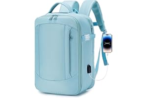 BKAZV Bagaż kabinowy 40 x 20 x 25 cm do Ryanair, plecak podróżny na laptopa 14/15,6", plecak podróżny 40 x 20 x 25 cm