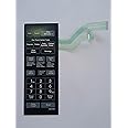 Able ME6194ST Microwave Oven Membrane Touch Keypad (Black)