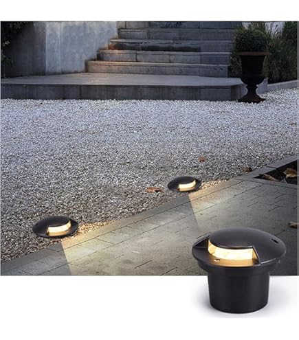 64644 - ILLUMINAZIONE LED PER ESTERNI - - FARETTO LUCE BIANCA LED 7W SEGNAPASSI CARRABILE CALPESTABILE ESTERNO RADENTE