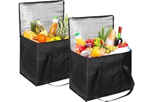 RHTVRLL Cooler Bag set, 30L Portable Lunch Bag with Zipper, Food Cooler Bag, Bags Large Picnic Bag, Large Soft Cooler Bag Great for Outdoor/Camping/BBQ/Picnic
