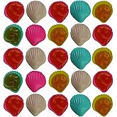 CAPTAIN PLAY 25 Schleckmuscheln einzeln verpackt, Sparpack mit Schleckmuscheln Süßigkeiten, 250g