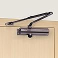 Plantex Premium Automatic Door Closer for All Door/Adjustable Hydraulic Auto Door Closer for Home-Office-Hotel/Wide 180 Degree Opening (ISO 9001 Certified) (Capacity-75 Kg,Brown)