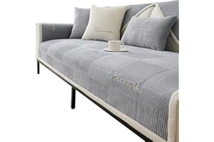 ‎IMSGVIFO IMSGVIFO Sofabezug 1-4Sitzkissenbezug, Sofa Sitzkissenbezug Stretch, Elastischer Kissenbezüge, Husse Überzug Bezug Für Sofa Sitzkissen, rutschfest Stoff Tartan