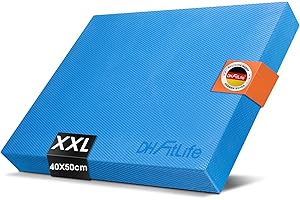 ‎DH FITLIFE DH FitLife Premium Balance Pad – Balancekissen ideal für Gleichgewicht- & Stabilitätstraining | Balancetraining | Yoga, Pilates & Core-Training | Physiotherapie & Fitness-Kissen