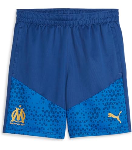 Short Molleton OM Enfant – Collection Officielle Olympique De Marseille – 100% Authentique