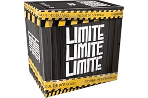 LIMITE LIMITE LIMITE - Nouvelle Edition - L’Extension Trash du Jeu Culte de Soirée - Jeu de Société pour Adultes - Anniversaires, Vacances, Cadeau - Humour Noir