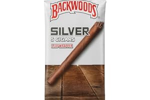 BACKWOODS Wraps - Silver (Russian Cream) - 5 Pack.