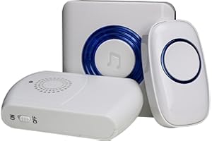Lifemax Flashing Doorbell with Portable Vibrating Pager