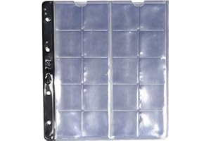 PARDO 76200 - Pack de 10 fundas, 20 alojamientos