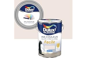 Ma Couleur Sur-mesure par Dulux Valentine – Peinture Intérieure Murs, Plafonds, Boiseries - Facile à appliquer - Mat Acajou pâle 5 L