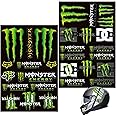 2pcs Motorcycle Stickers,Funny Car Stickers,Monster Scratch Sticker Sheet,Motorbike Helmet Sticker,Cool Motorbike Stickers,Bicycle Stickers,for Cars,Motorbikes,Bicycles,Skateboards,Computers