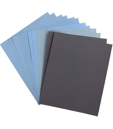 Carta Abrasiva 3M Wetordry™ Grana 2000 - Confezione Da 10 Fogli Per Levigatura Super Fini - Foto 2