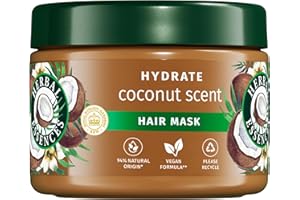 Herbal Essences Mascarilla Hidratante Aroma Coco, 300 ml, Hidratación Intensa Pelo Muy Seco