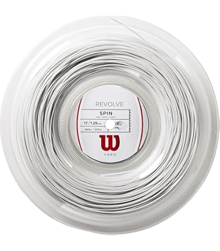 Cordage Sweet Spot élargi Cordage Raquette Wilson NXT Power - Rouleau 12,2m - 1,30mm - Multifilament Neutre Cordage Sensation Puissance