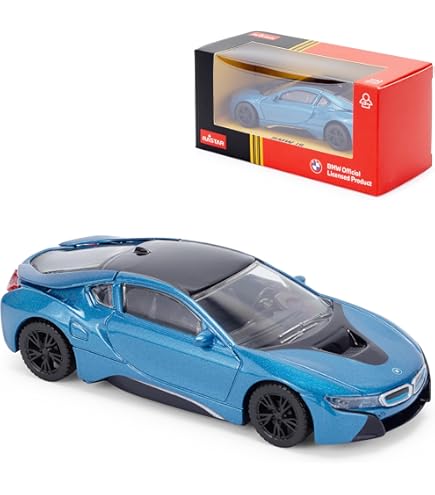 BMW i8 1:43 Scale Die-Cast Model Car - White | Detailed Collectors