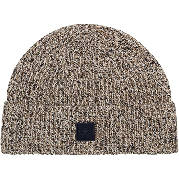 TOM TAILOR Damen Basic Strickmütze – Weicher Beanie Mit Umgeschlagenem Saum, OneSize, Für Herbst & Winter