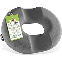 Gaethra Memory Foam Sitzkissen - Orthopädische Steißbein Entlastung Für Büro & Auto