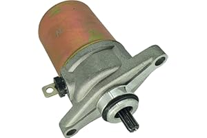 one by camamoto motor de arranque compatible con (motores kymco agility 4t carry 50cc / dink 4t 50cc / super 8 4t 50cc ref. orig. kymco 00107242-00131025)