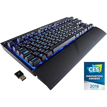 Tastiera Gaming Meccanica Corsair K63 - Switch Cherry MX Red, Retroilluminazione Rossa, Layout Italiano 87 Tasti - Foto 8