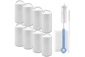 NEOUZA Premium - Filtri a carbone, di ricambio compatibili per fontane Multi-Pet Drinkwell 360, confezione da 8