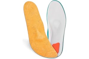 SULPO Wkładki Ortopedyczne do butów - Wkładki piankowe na płaskostopie, wkładka z pelotą - lateksowe wkładki do butów z wyciągiem z aloesu.