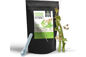 FOODFROG Cissus Quadrangularis Extrakt 250g PULVER 40 Prozent Ketosterone ohne Zusätze (250g)