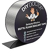 DIY Doctor - Butyl Tape - Roof Sealant Tape - Waterproof Tape - Sealing Tape - Flashing Tape Repair - Roof Sealant Tape - Gut
