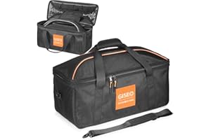 OUKNAK Speaker Bag Carrying Case Storage Bag Protective Bag for JBL Boombox 3/Boombox 2/Boombox Bluetooth Speaker, Portable Tote Speaker Bags for JBL Boombox Series (Black)