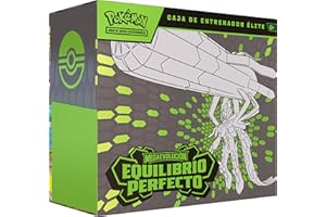 Pokémon: Caja de Entrenador Élite de Megaevolución-Equilibrio JCC Pokémon (1 Carta de promoción con ilustración expandida, 9 Sobres de Mejora y Accesorios prémium)