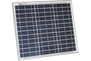 30W Photonic Universe Solar Panel with 5m Cable for a Camper, Caravan, Boat or Any Other 12V System (30 watt)