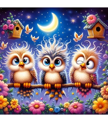 DPHERO Cartoon Diamant Painting Bilder für Erwachsene Anfänger,5D Baby